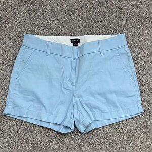J. Crew Light Blue Women's Chino Bermuda Shorts